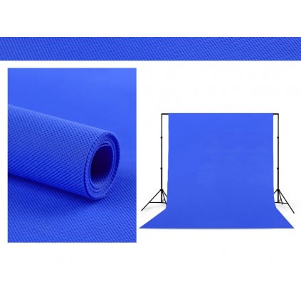 Polypropylenové pozadie 1,6 x 5m modré