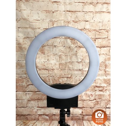 Kruhové LED svetlo 36W, stmievač, zmena farebnej teploty