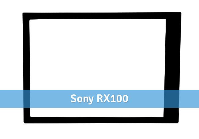 GGS Ochranný kryt LCD z tvrdeného skla pre Sony RX1 / 10 / 100