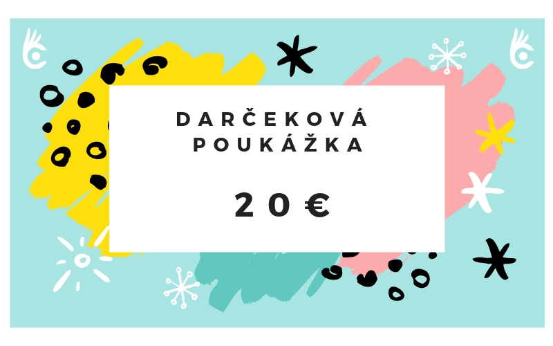 Darčeková poukážka Cvaknito.sk 20€