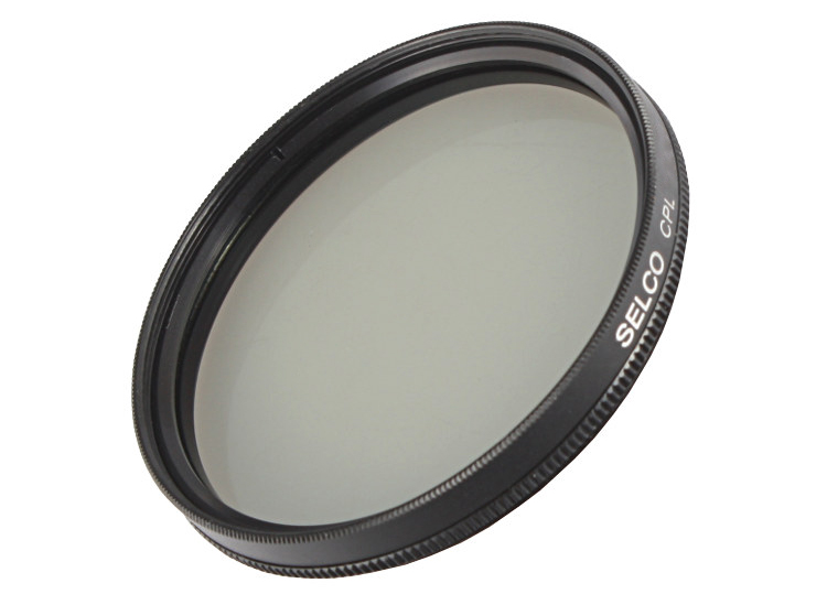 Cirkulárny polarizačný filter CPL 62 mm SELCO