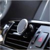 Magnetický držiak telefónu do auta do vetracej mriežky - strieborný