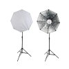 Zostava L9: softbox OCTA 60cm, statív 230 cm, žiarovka 200W
