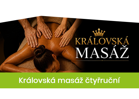 Královská masáž čtyřruční