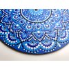 Obraz Mandala modrý květ - 40 cm