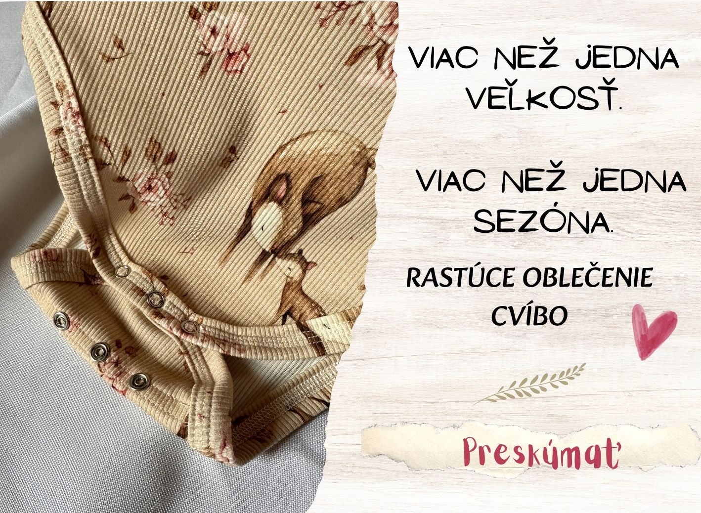 Rastuce oblecenie