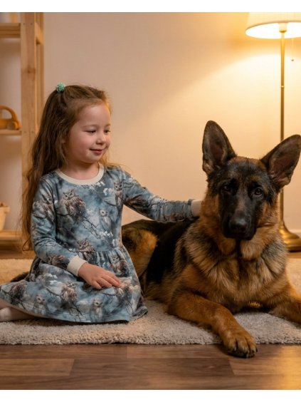 Riasené šaty "Rozárka"