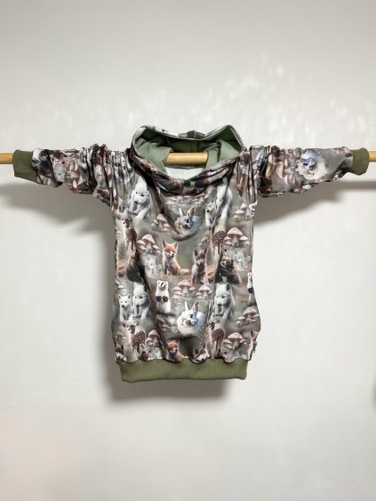 Hoodie mikina "Lesná škôlka"