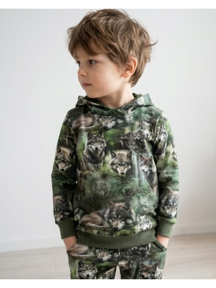 Mikina "V tieni lesa"