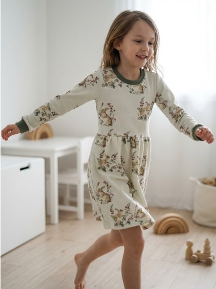 Wafflové šaty “Králik”