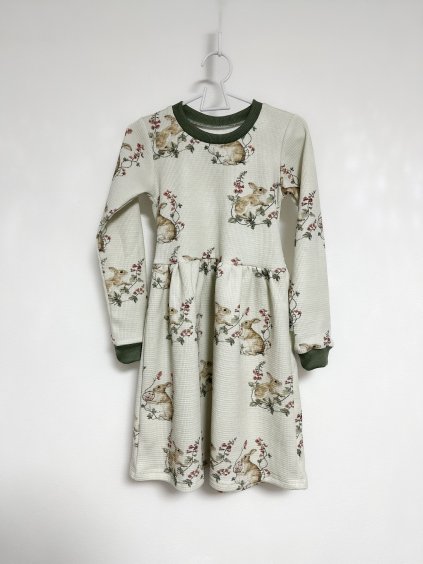 Wafflové šaty “Králik”