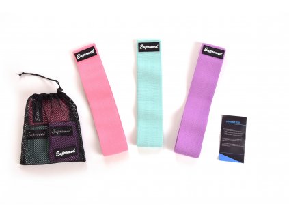 Set posilovacích popruhů 76 cm - 3 kusy