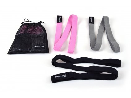 Set posilovacích popruhů LONG BAND 206 cm - 3 kusy