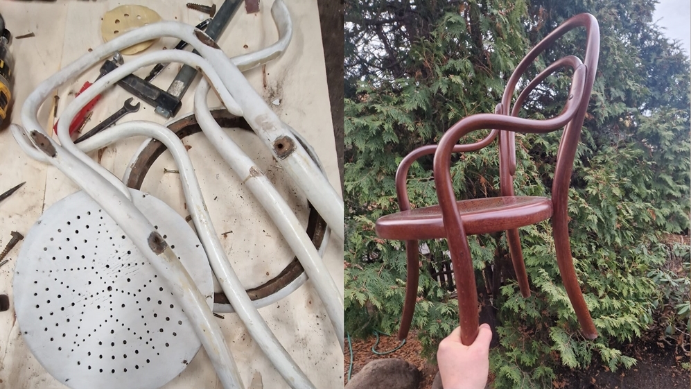 Renovace nábytku PŘED a PO