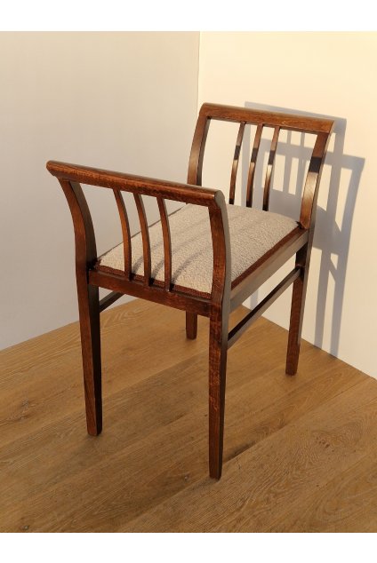 Starožitná čalouněná sesle stolička