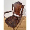 Dřevěné křeslo Thonet
