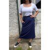 MIDI sukně Paulo navy