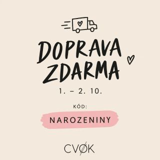 🎂 CVOK má narozeniny! Tedy ne Cvok, ale já, Zuzana. Měla jsem je, včera. A tak vám chci taky něco dát... Alespoň malou...
