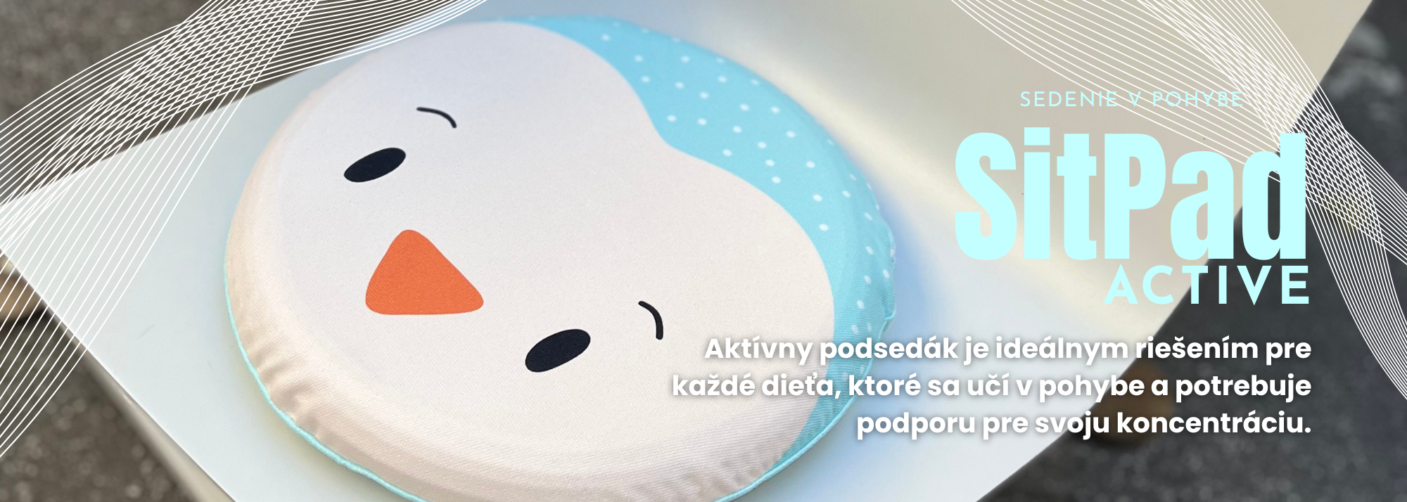 Aktívna podsedák SitPad Active