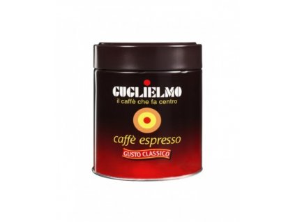 guglielmo espresso classico mleta kava v plechove doze 125g