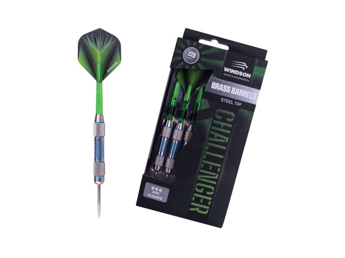 Steelové šipky CHALLENGER 24g