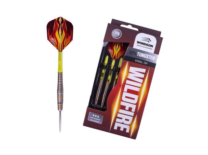 Steelové šipky WILDFIRE 24g