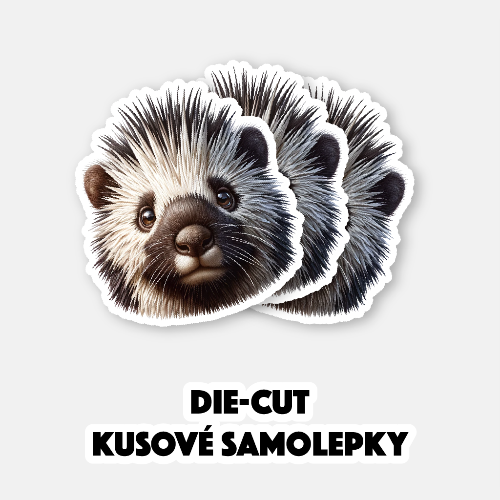DIE-CUT KUSOVÉ SAMOLEPKY