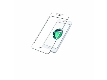 PanzerGlass Screen Protector Glass Edge-to-Edge (Case Friendly) for Apple iPhone 6/6s/7/8 Plus White