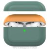 AhaStyle Silicone DUO Case for AirPods Pro - Midnight Green/Orange