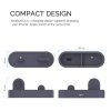 AhaStyle 2 in1 Silicone Charging Stand for iPhone/Watch - Black