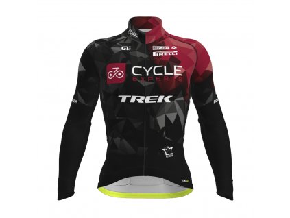 Cyklistický zateplený dres ALÉ Cycling s dlouhým rukávem - Cycle Experts design 2