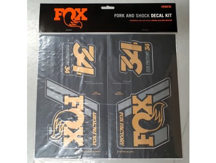 Fox sada nálepiek pre vidlicu a tlmič