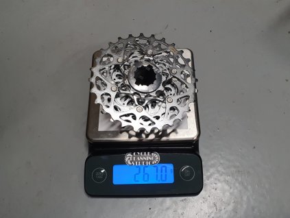 SRAM Force 22 PG-1170 kazeta hmotnost