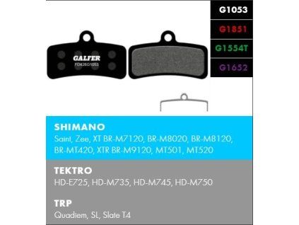 galfer fd426 shimano tektro trp