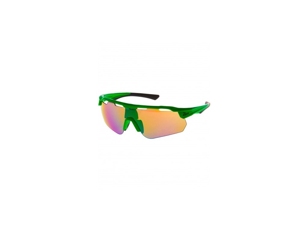 Cyklistické brýle Rogelli MERCURY s výměnnými skly, zelené