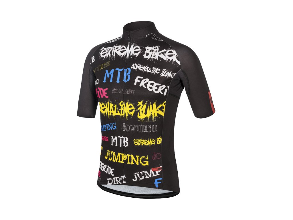 Wear-Gear pánský cyklistický dres Adrenaline Junkies Color