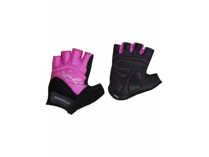 Dámské rukavice na kolo Rogelli DOLCE, růžové