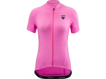 Dámský cyklistický užší dres Bormida WD1427 blush