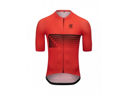 Pánský cyklistický dres MOTION Z2 krátký rukáv , červený
