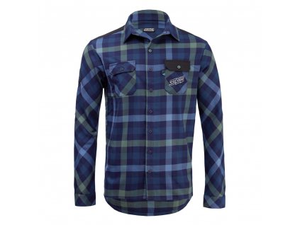 Pánská košile Silvini Farini MJ2131 navy-garden