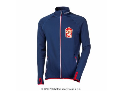 Mikina pánská Progress TIMUR ČSSR 1989 NEW, modrá