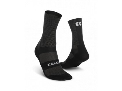 Cyklistické ponožky KALAS Z3 | Ponožky vysoké Verano | black