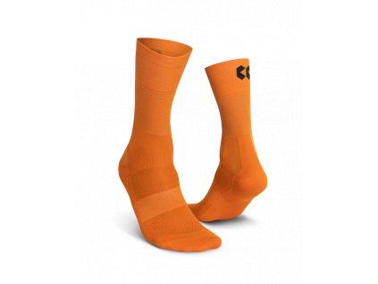 Cyklistické ponožky KALAS Z3 | Ponožky vysoké | orange