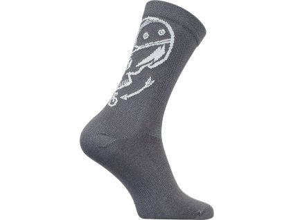 Silvini unisex ponožky UA1815 avella, charcoal-cloud