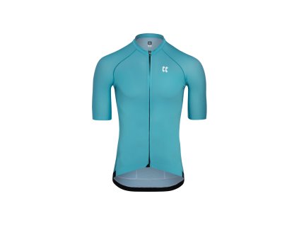 Pánský cyklistický dres PASSION Z5 | Dres AERO | Caribbean sea Blue