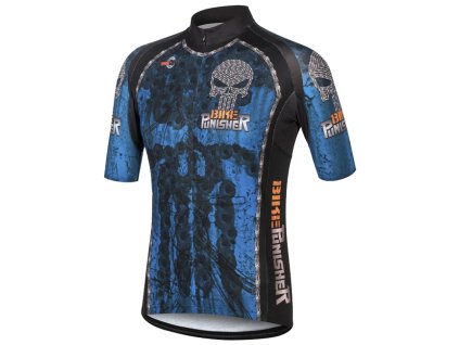 Wear-Gear pánský cyklistický dres Bike Punisher modrý