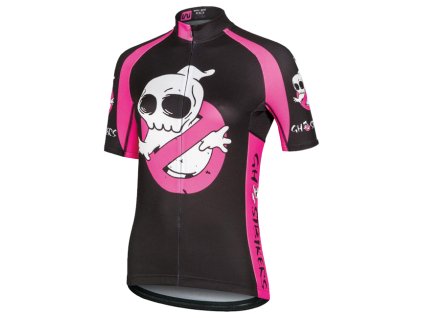 Wear-Gear dámský cyklistický dres Ghostbikers růžový