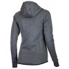 Celopropínací dámská funkční mikina Rogelli TRAINING s kapucí, šedá