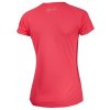 Dámské sportovní funkční triko Rogelli BASIC z hladkého materiálu, reflexní růžové