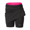 Cyklistická sukně Etape Laura, černá/růžová